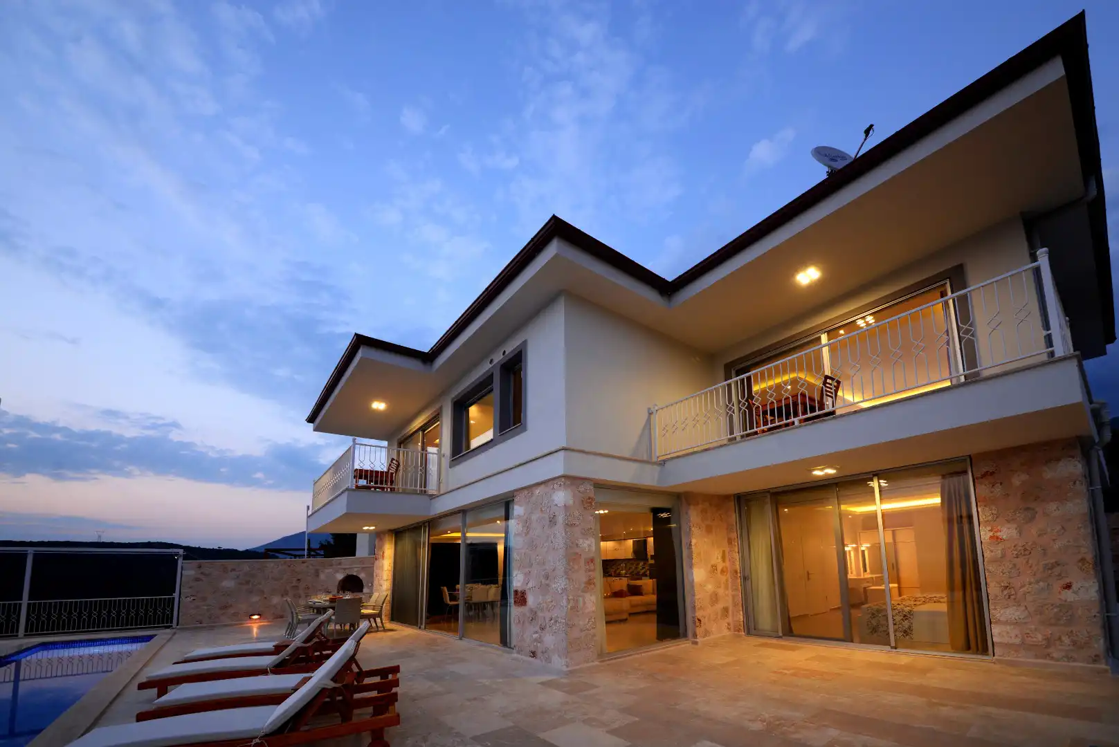 Villa Lusso in Uzumlu, with Private Pool
