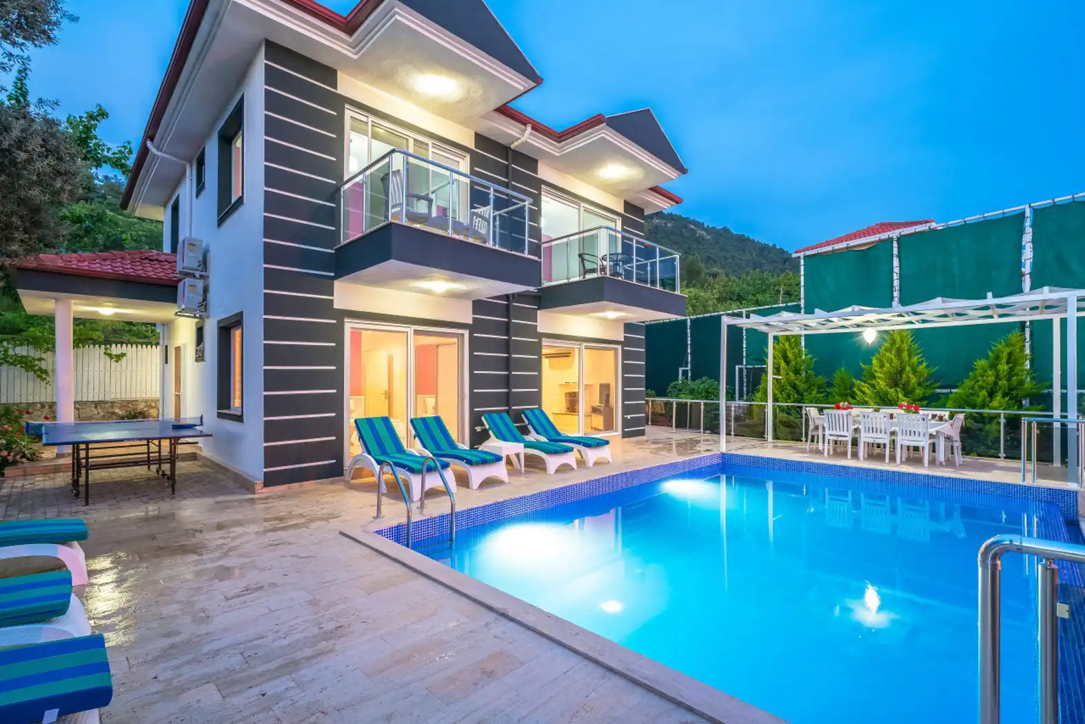 VİLLA EBHER in Uzumlu, with Private Pool