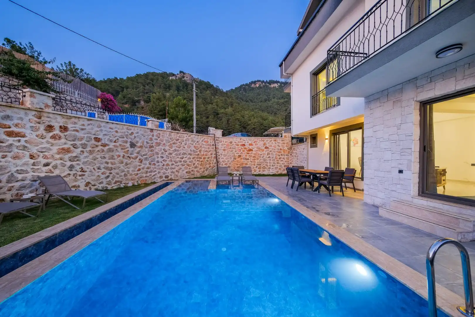 Villa Elina 1 in Faralya, with Private Pool
