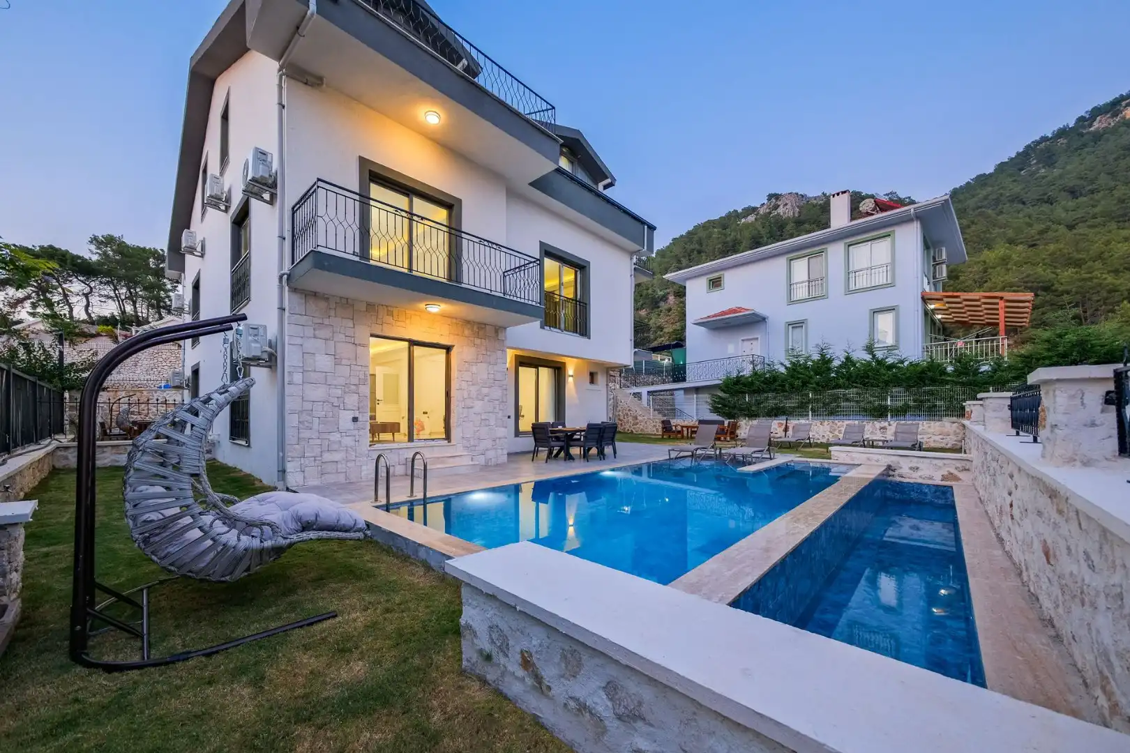 Villa Elina 2 in Faralya, with Private Pool