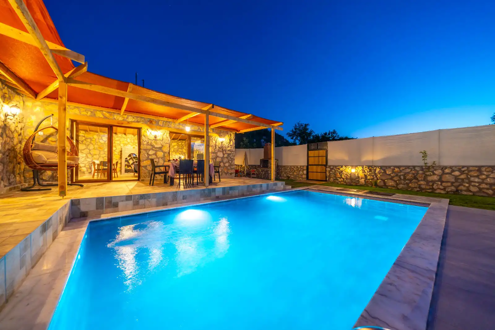 Villa Düş in Kayakoy, with Private Pool