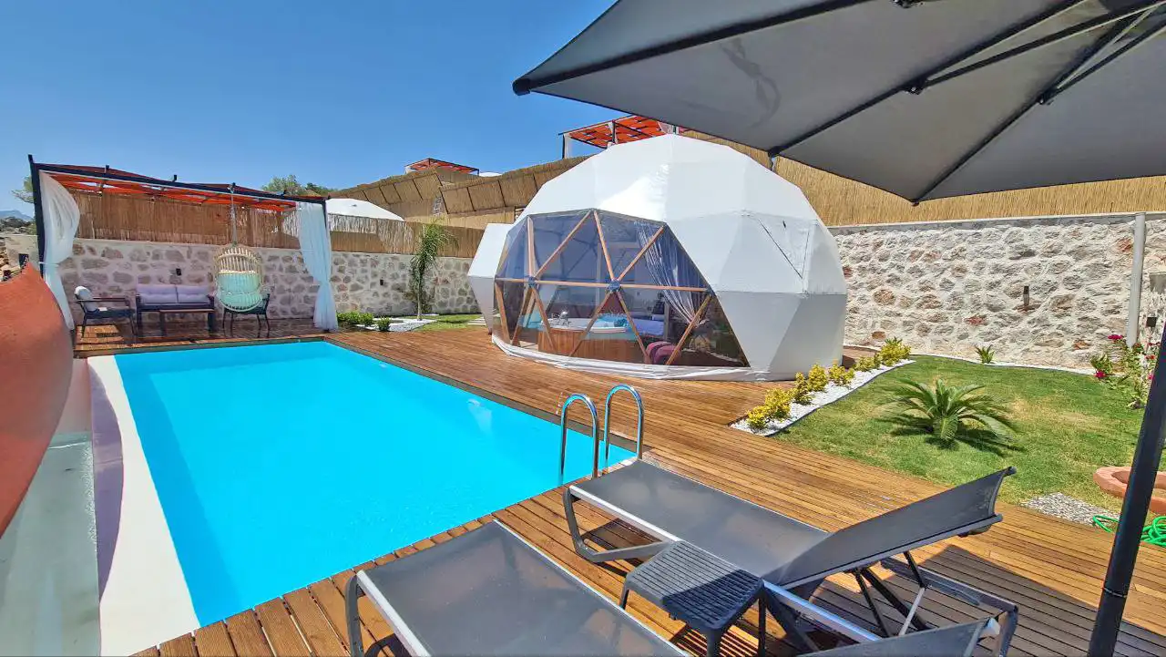 DOME LUXURY 3 in Caykoy, with Private Pool