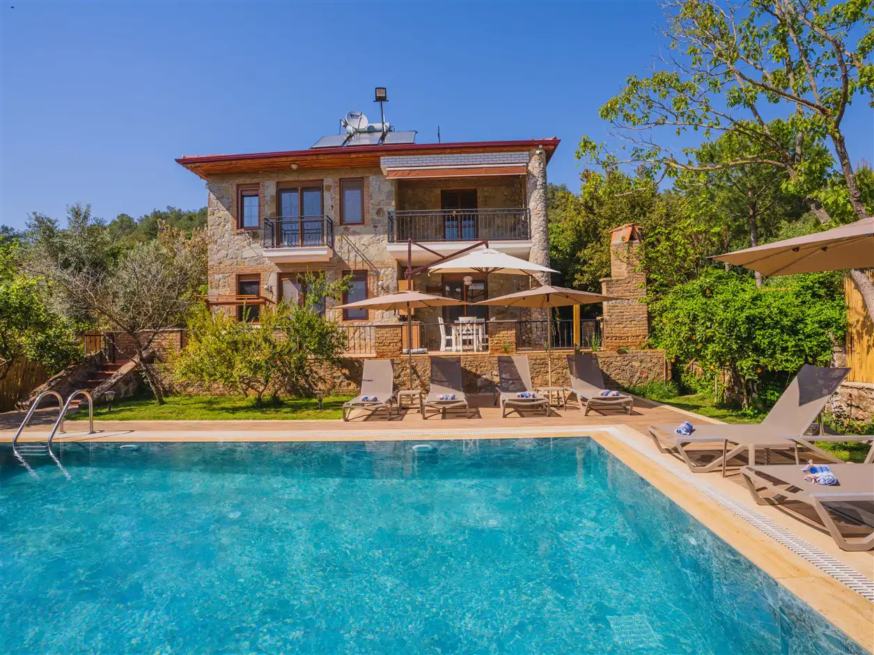 VİLLA KOCATEPE in Kayakoy, with Private Pool