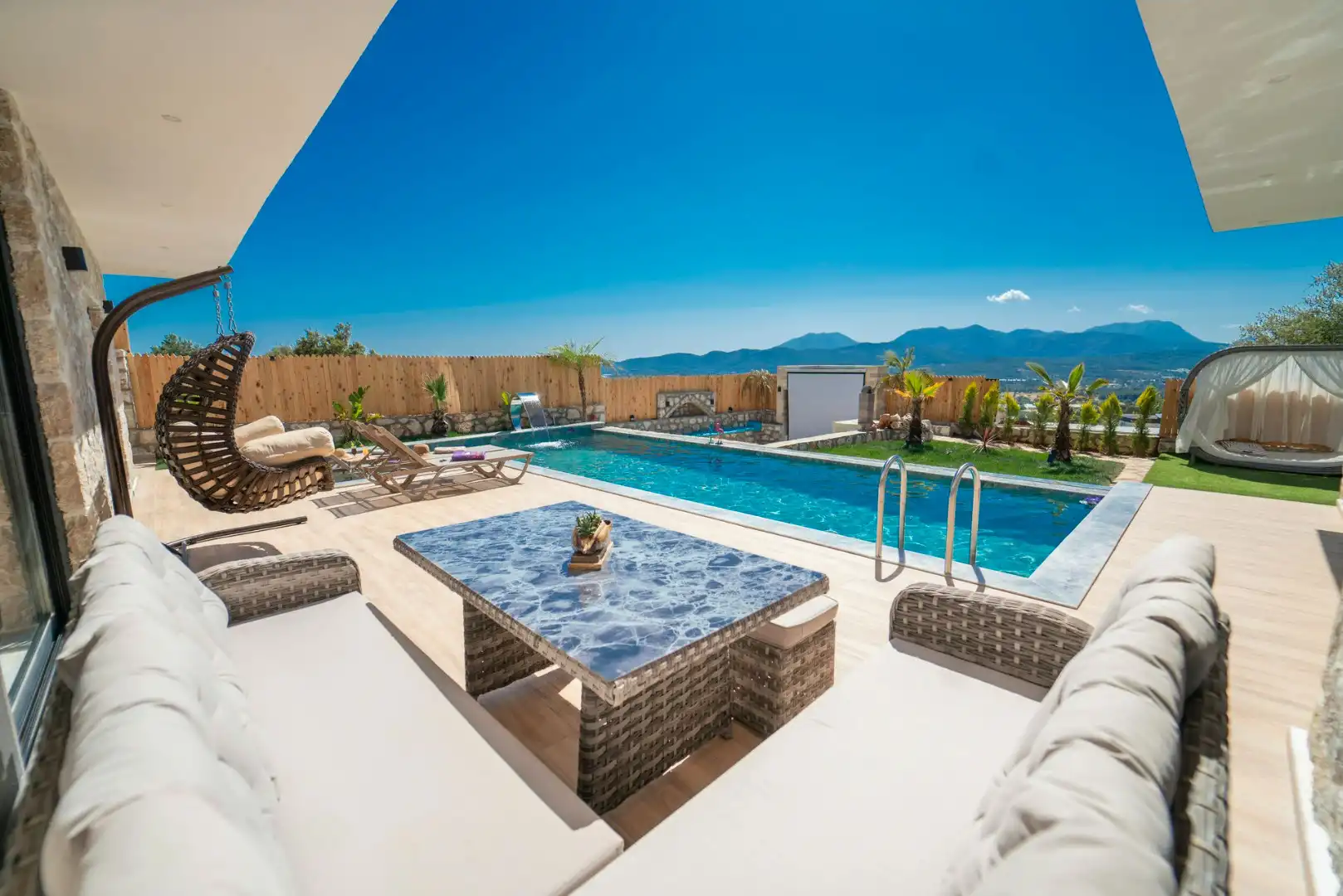 Villa Palamut Tepesi in Kalkan, with Private Pool