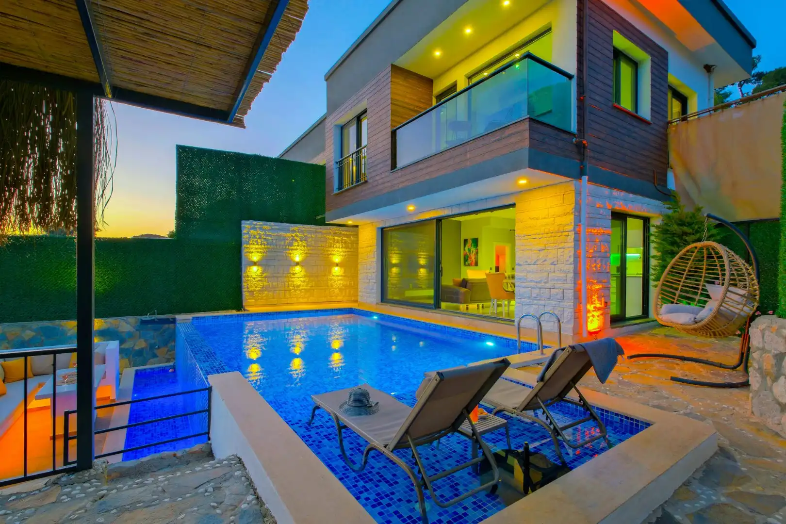 Villa Panni 1 in Faralya, with Private Pool