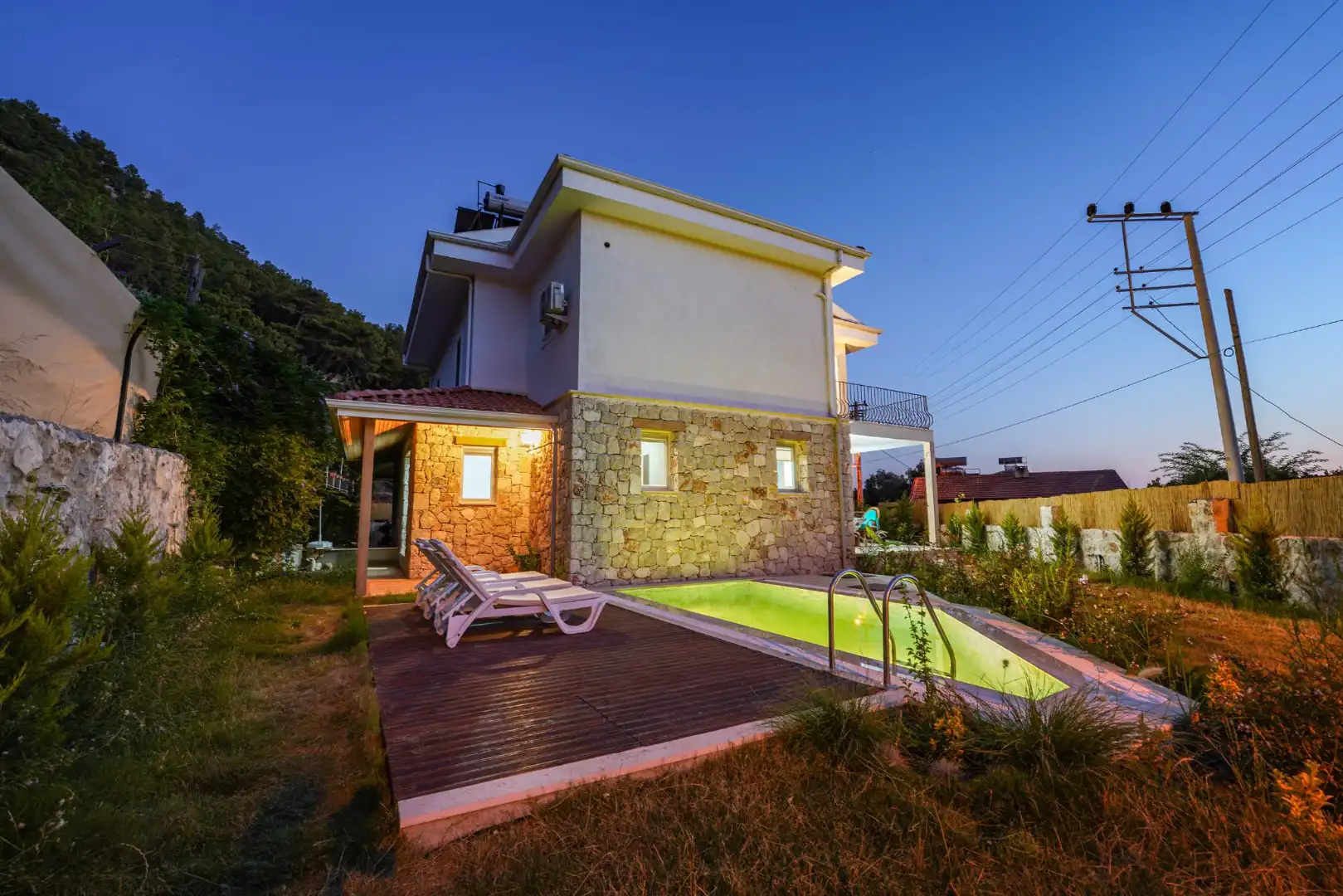 VİLLA MOR SALKIM in Faralya, with Private Pool