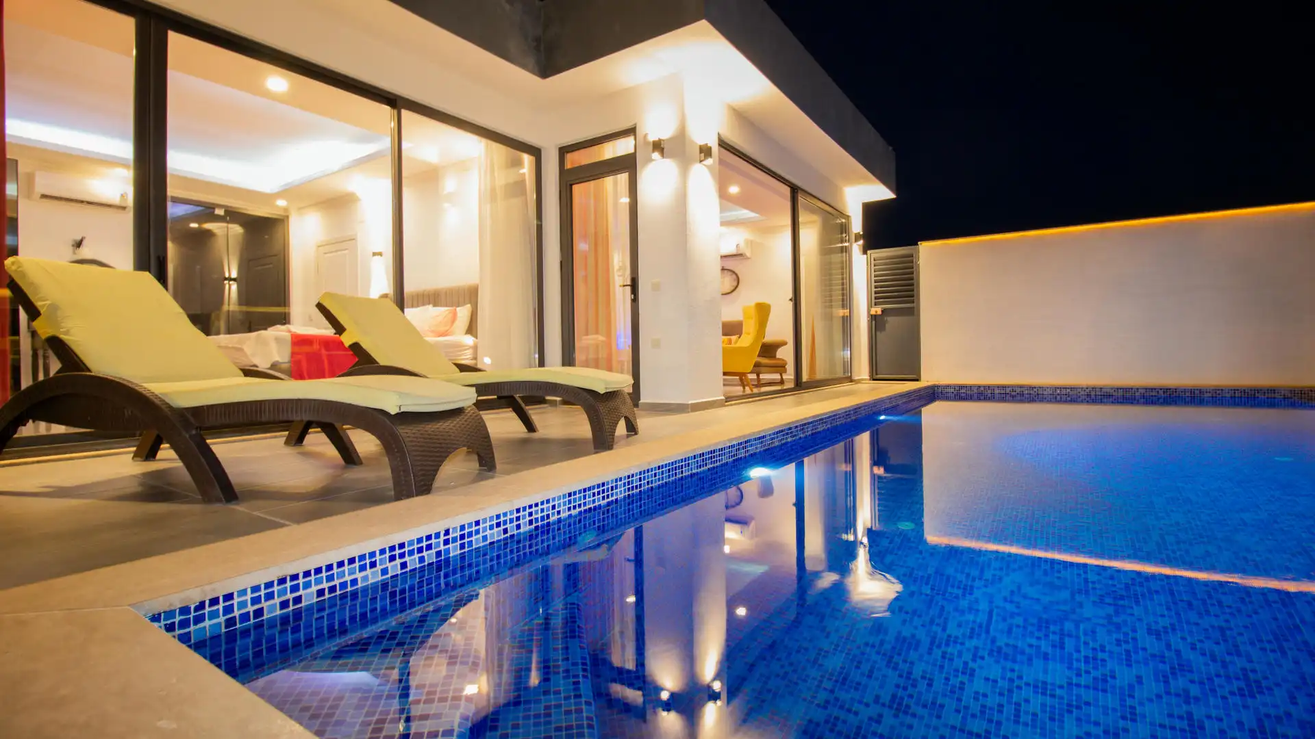 VİLLA ŞANS in Uzumlu, with Private Pool