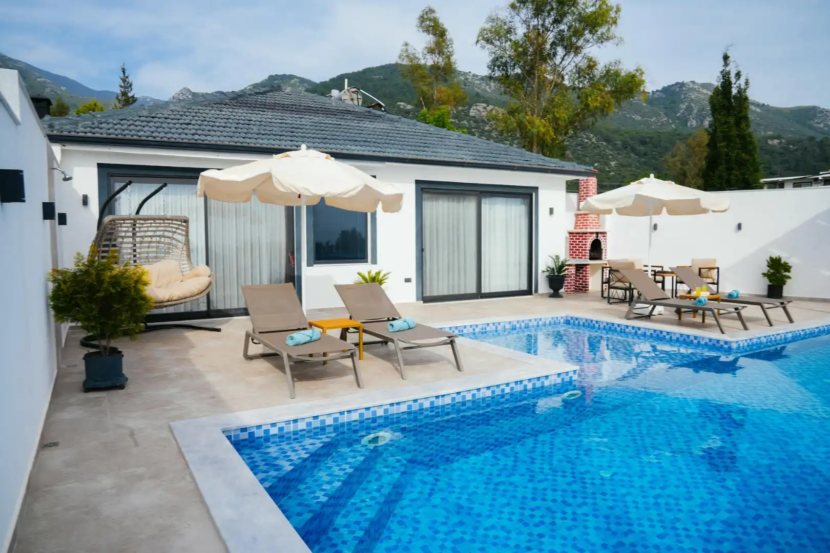 Villa Sefam in Caykoy, with Private Pool