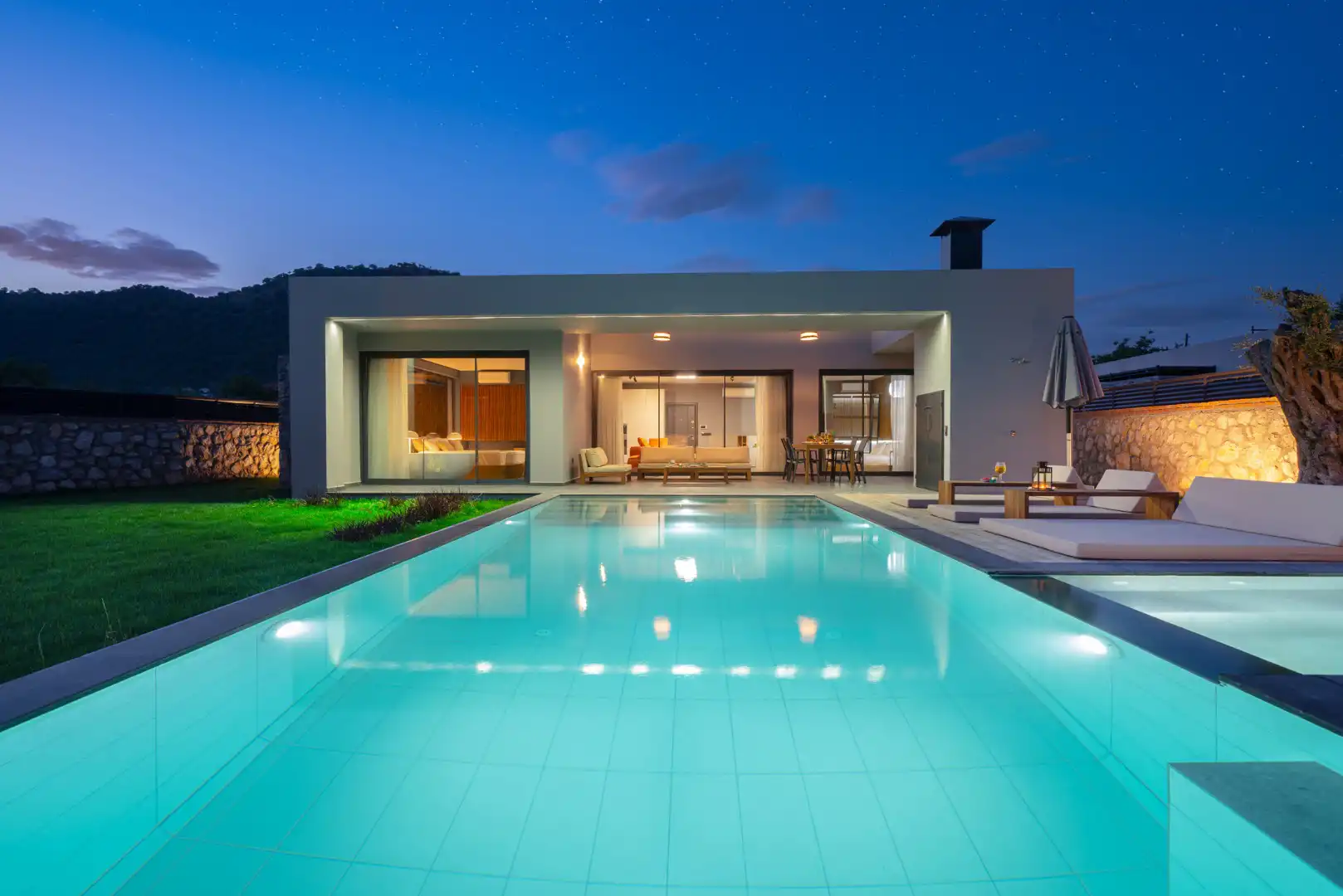 Villa Zoi 2 in Kayakoy, with Private Pool