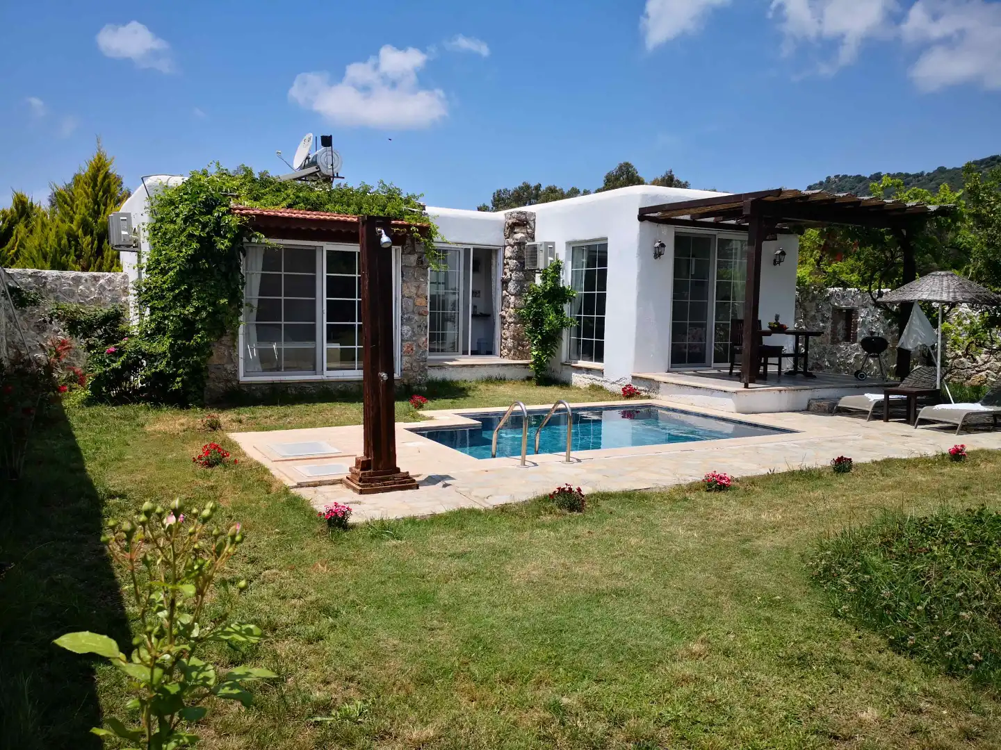 Villa Albalayı in Kayakoy, with Private Pool