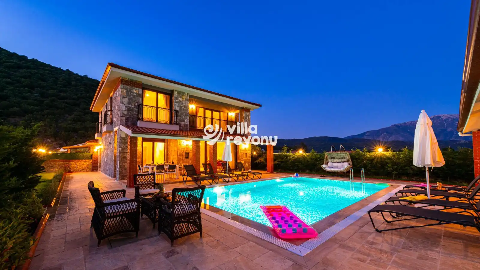 Villa Huma in Kayakoy, with Private Pool