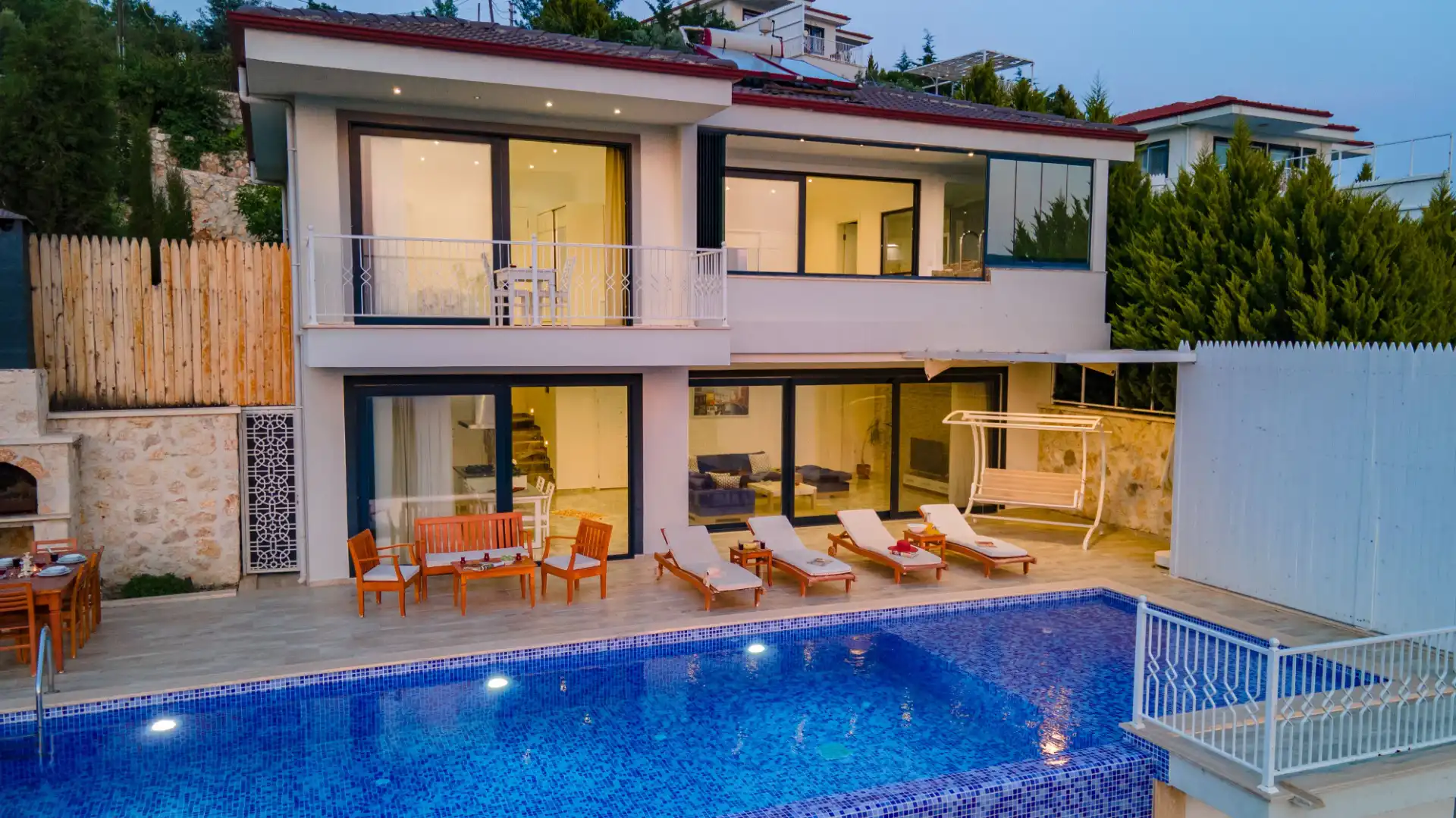 Villa Katre in Uzumlu, with Private Pool