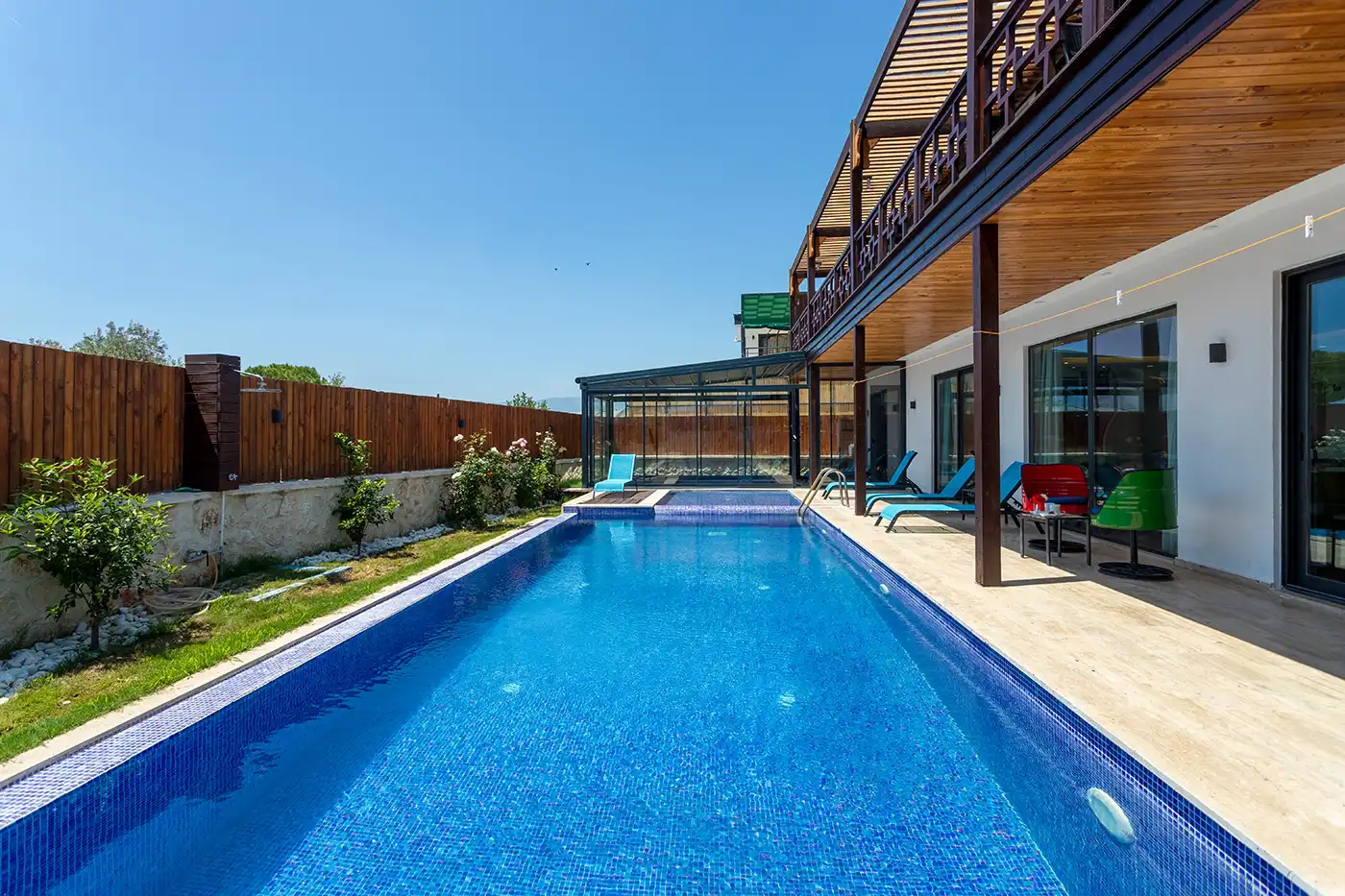 Villa Lara Duo in Caykoy, with Private Pool