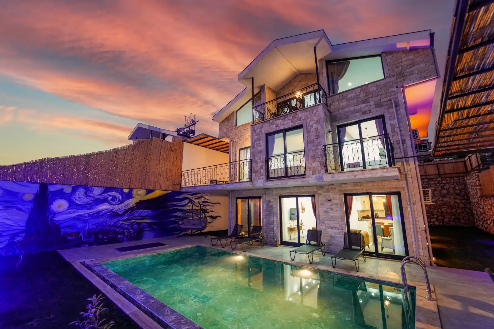 VILLA MAKIYAS 1 in Seydikemer, with Private Pool