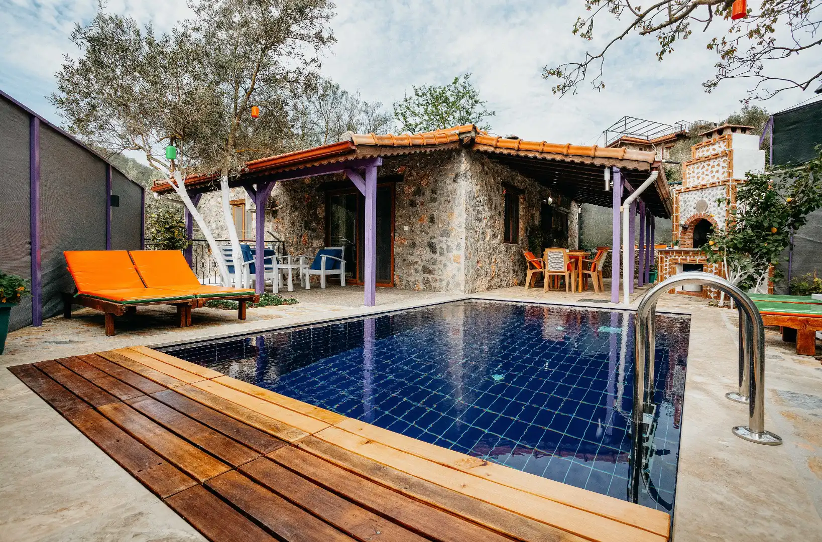 Villa Kutlu in Kayakoy, with Private Pool