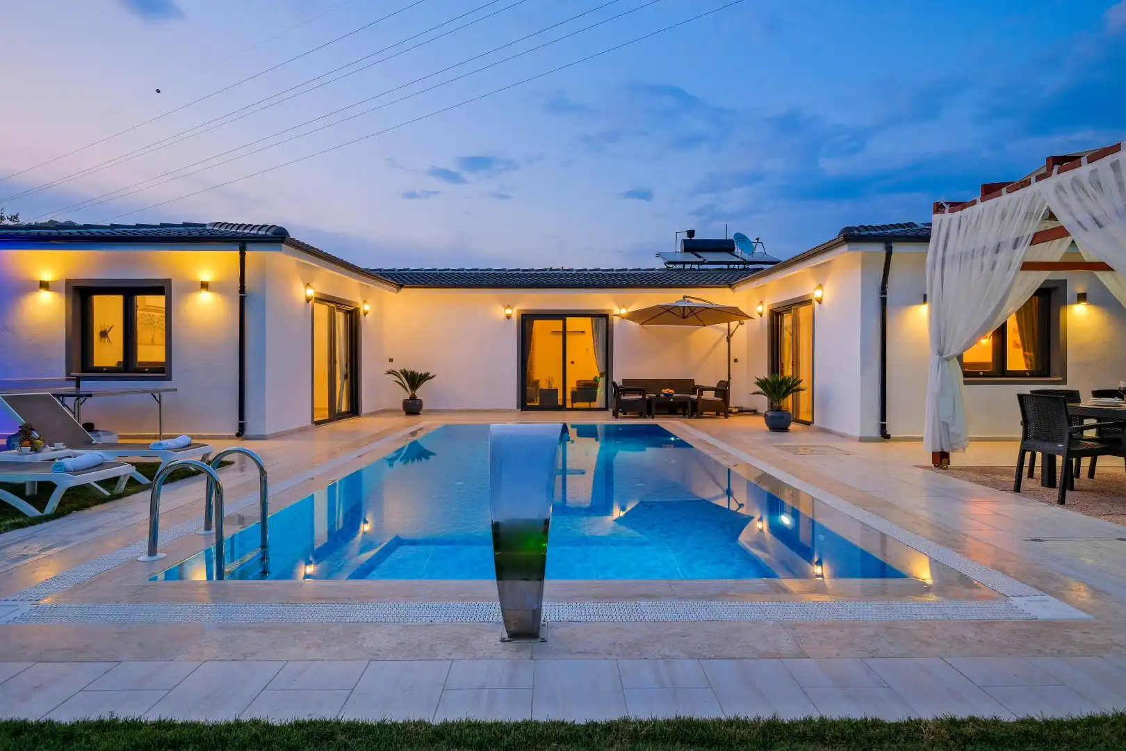Villa Elsa in Yaniklar, with Private Pool