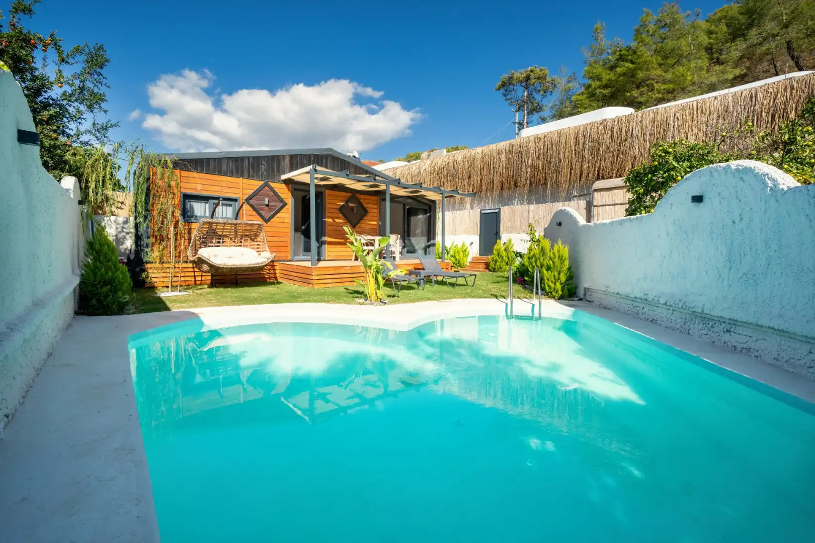 VİLLA WHİTE HAVEN TİNY in Yaniklar, with Private Pool