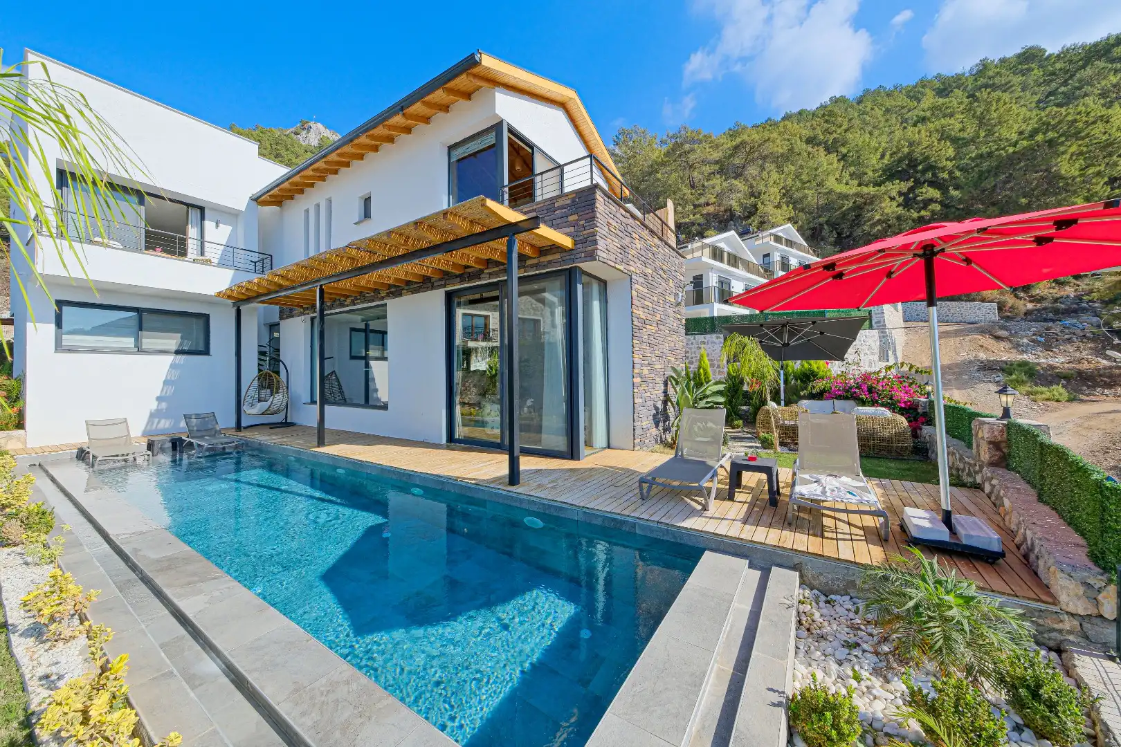 VİLLA BLOSSOM in Faralya, with Private Pool